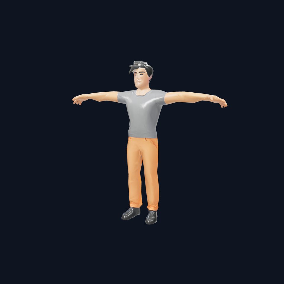Stylized Human Character Model Pack for Animation and Games